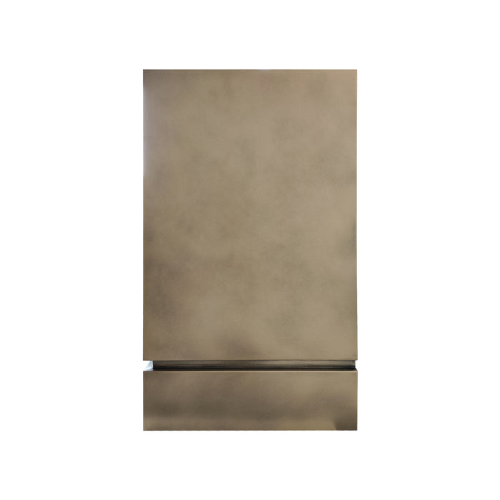 RHM Brass Box Range Hood Custom Concave Design SH5-AS07