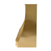 wall mounted range hood with curved design