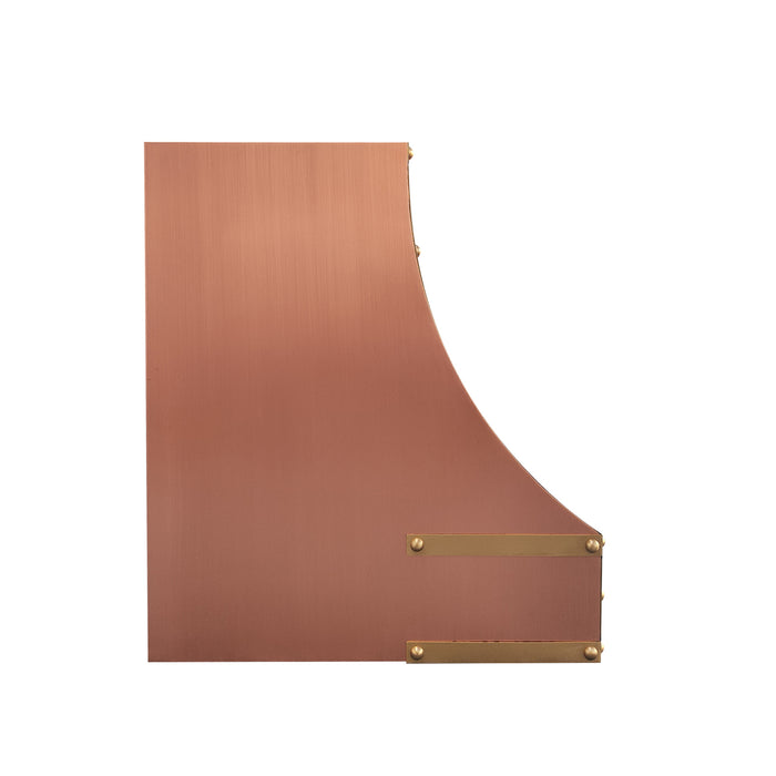 RHM Copper Under-Cabinet Kitchen Hood CT-VH08-03TR