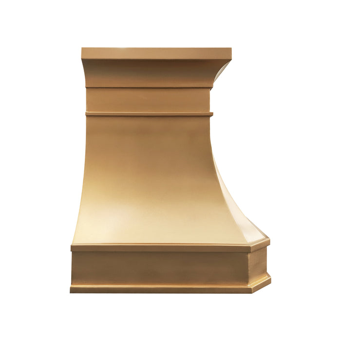 rangehoodmaster brass custom kitchen vent hood