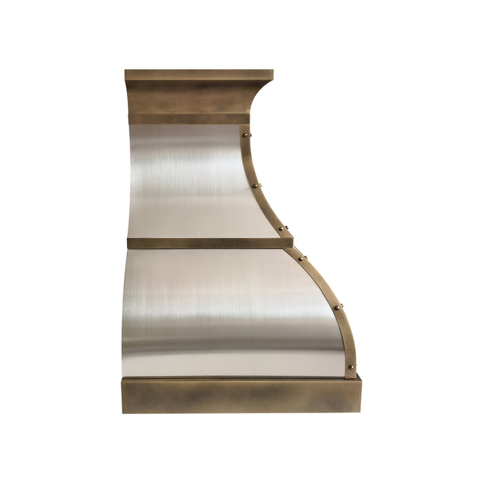 metal range hood wall mounted vent hood