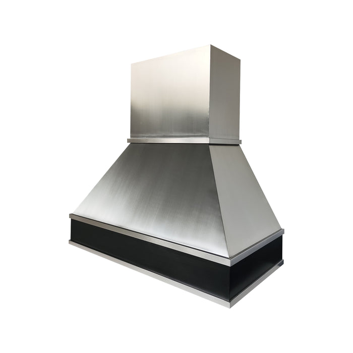 RangeHoodMaster custom handmade stainless steel kitchen hood