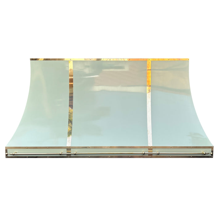 RHM Custom Stainless Steel Luxury Island Kitchen Hood SH7-C4IR