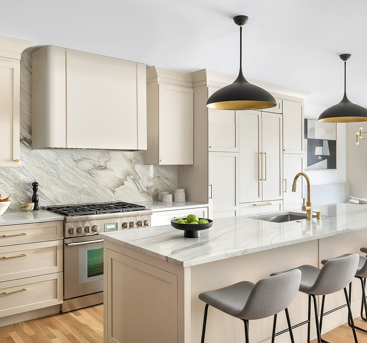 custom painted stainless steel range hood coffee white color round corner box design with concave lines at rangehoodmaster