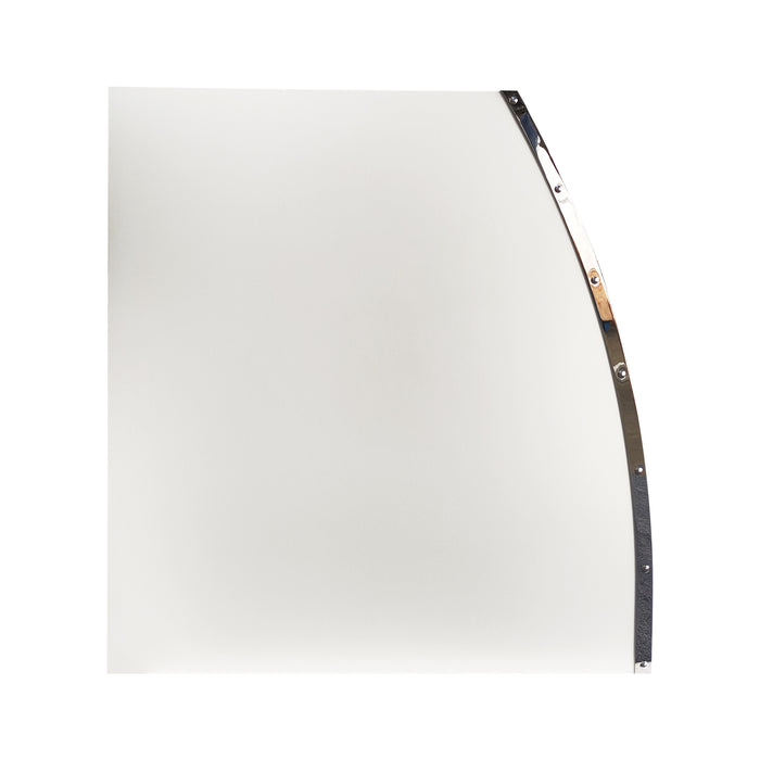 RHM Custom Stainless Steel Range Hood Matte White Barrel Shape SH9-4TRW