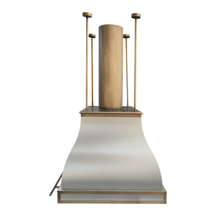 RHM Designer Custom Stainless Steel Range Hood French Style SH1-DC1