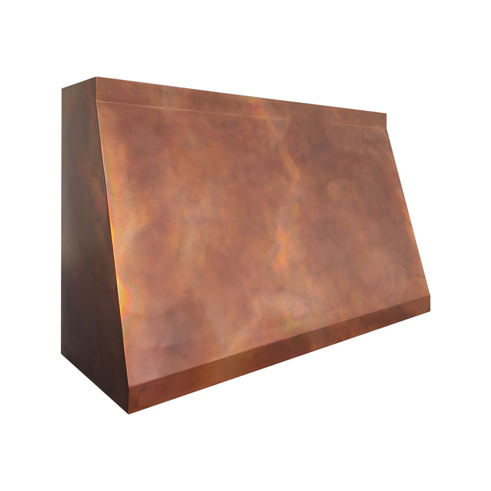 RHM Fired Copper Custom Kitchen Hood CT-VH08TR-F