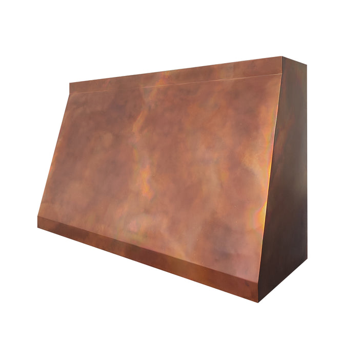 RHM Fired Copper Custom Kitchen Hood CT-VH08TR-F