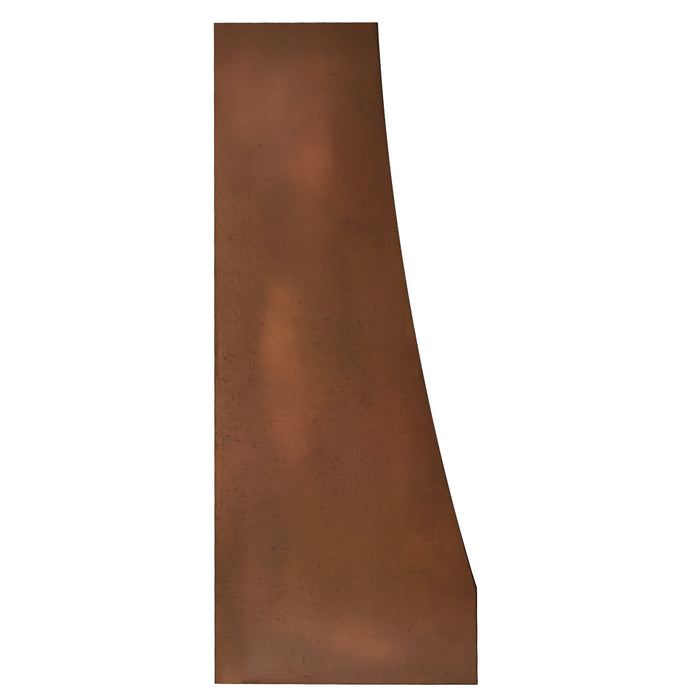 RHM Fired Copper Wall Mounted Range Hood with Straps Rivets CT-VH08-TE03