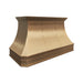 RangeHoodMaster custom brass kitchen range hoods in brushed brass with straps and rivets warm feeling at Florida