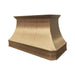 RangeHoodMaster custom brass kitchen range hoods in brushed brass with straps and rivets warm feeling at Florida