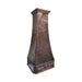 curved shape custom range hood