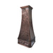 medium range hood with curved shape