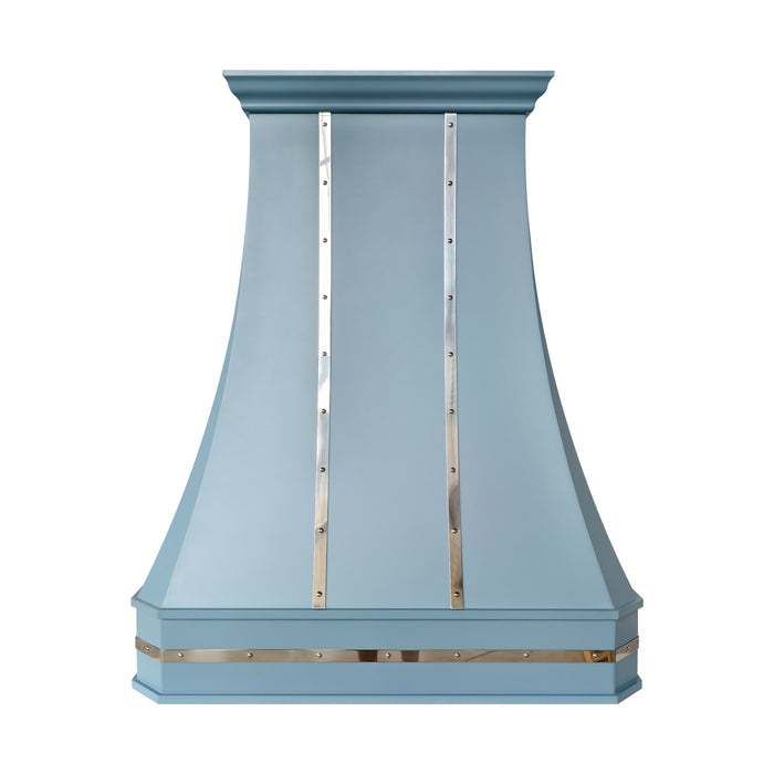 Rangehoodmaster clue painted stainless steel range hood