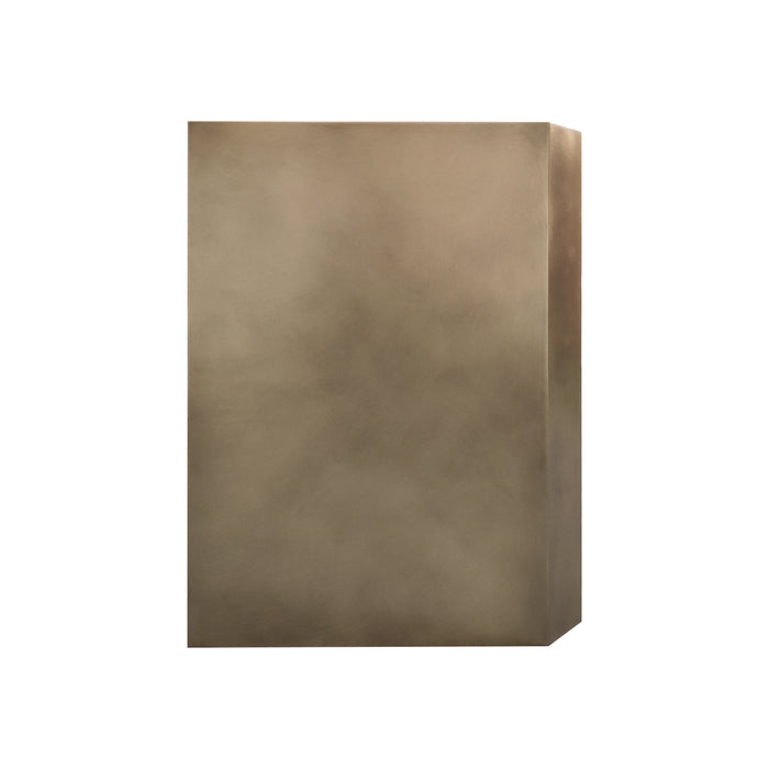 RHM Industrial Brass Range Hood Box Shape with Clipped Corners SH5-M5C3