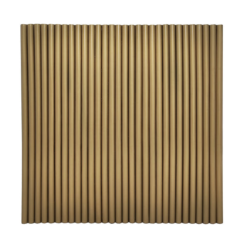 natural brass range hood custom model box shaped with straight ribs design