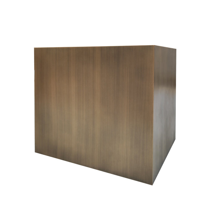 RHM Modern Box Customized Antique Brushed Brass Range Hood SH5-AF