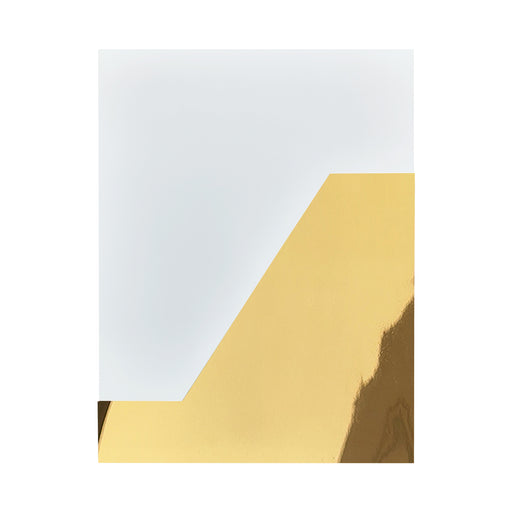 box custom range hood matte white stainless stee with polished brass color blocking modern vide at rangehoodmaster