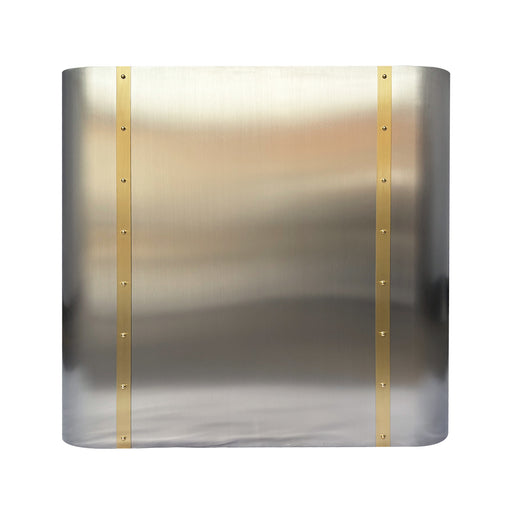 Contemporary stainless steel kitchen hood Custom round corner stainless steel range hood for modern kitchen design handcrafted by Range Hood Master