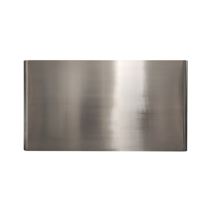 Modern stainless steel range hood with brushed grain finish
Custom stainless steel kitchen hood handcrafted by RangeHoodMaster
Contemporary brushed stainless steel vent hood for luxury kitchen
Modern metal range hood with clean architectural design
Handcrafted stainless steel hood for contemporary home

