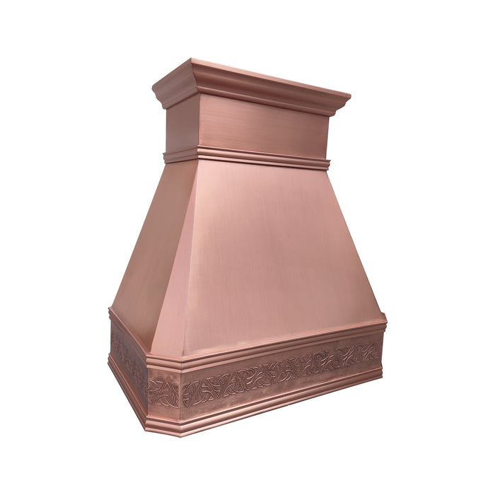 RangeHoodMaster custom copper kitchen range hoods at Tennessee