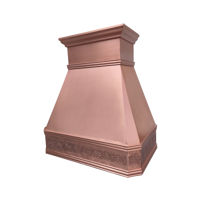 RangeHoodMaster custom copper kitchen range hoods at Tennessee