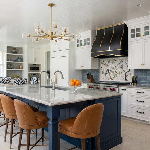 Rangehoodmaster ogee stainless steel range hood