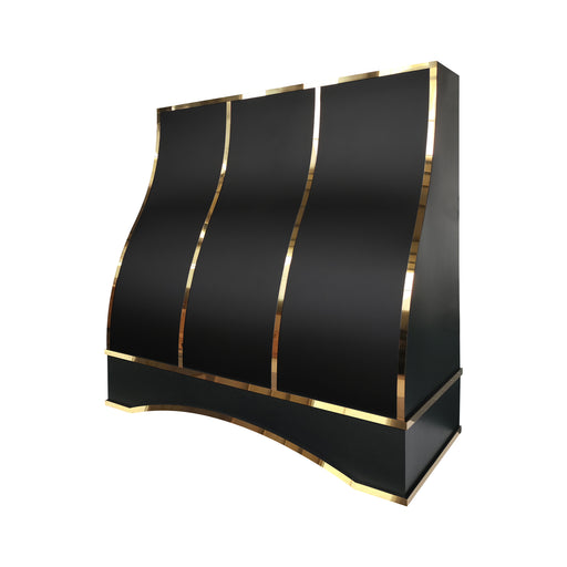 rangehoodmaster wall mounted stainless steel range hood with arch design