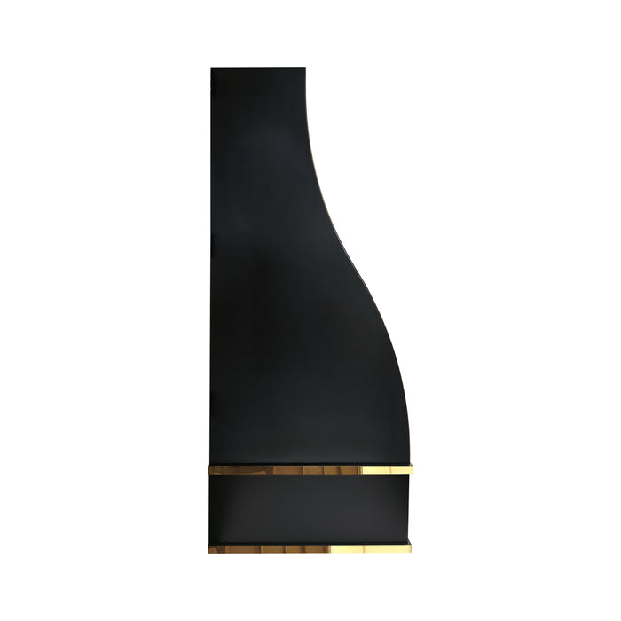 rangehoodmaster black painted stainless steel range hood wall mounted vent hood