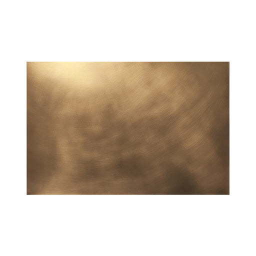 outdoor grade custom brass range hood box shape at Range Hood Master