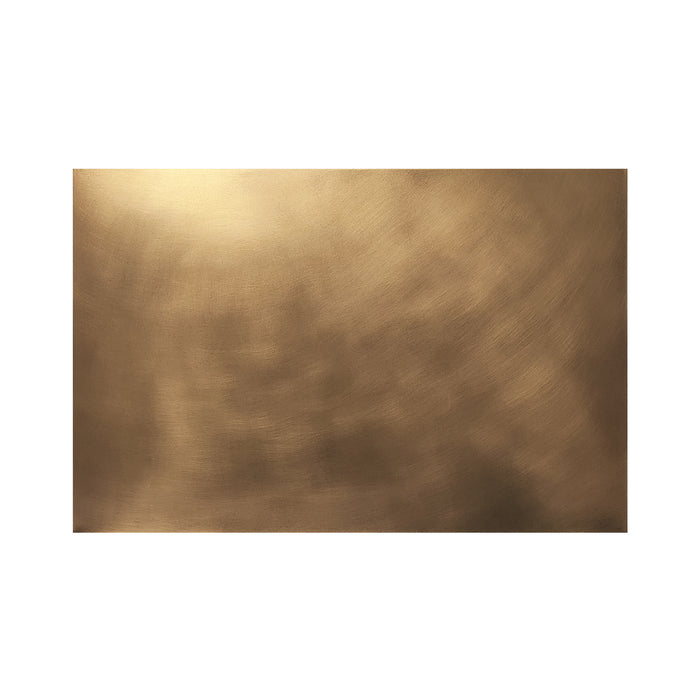 outdoor grade custom brass range hood box shape at Range Hood Master