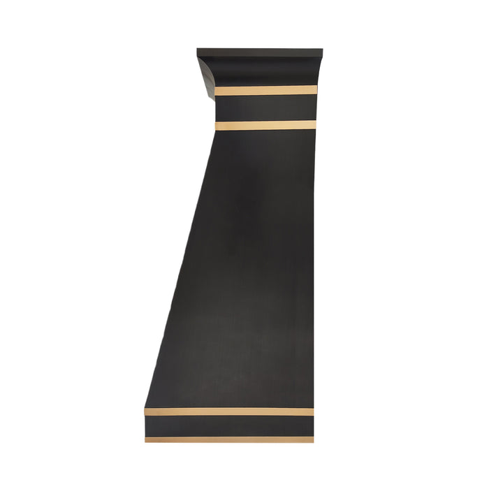 RHM Stainless Steel Range Hood Angled Decorative Design SH11-C1B4