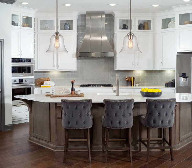 tall stainless steel range hood for high ceiling kitchen at rangehoodmaster