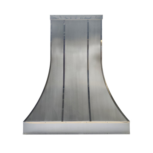 tall stainless steel range hood for high ceiling kitchen at rangehoodmaster