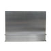 custom brushed stainless steel range hood simple box design with extended apron trims at RangeHoodMaster