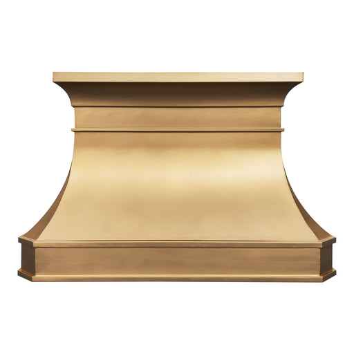RHM Curved Brass Custom Range Hood