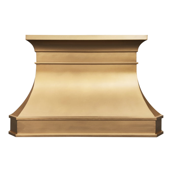 RHM Curved Brass Custom Range Hood