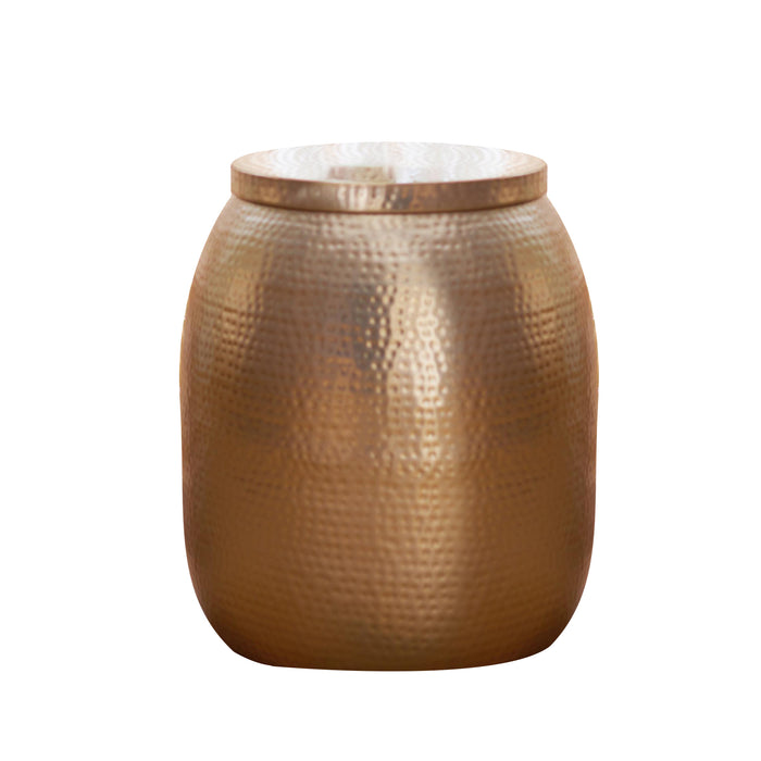 RHM Modern Hammered Drum Accent Coffee Table for Sale ST-05