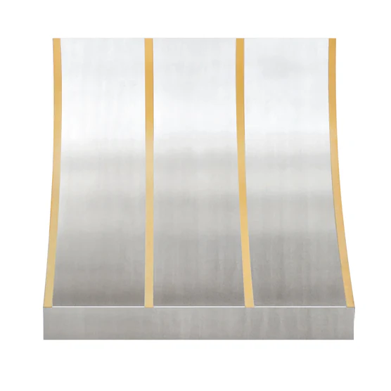 RHM Stainless Steel Slope Custom Kitchen Hoods H8 for Laura