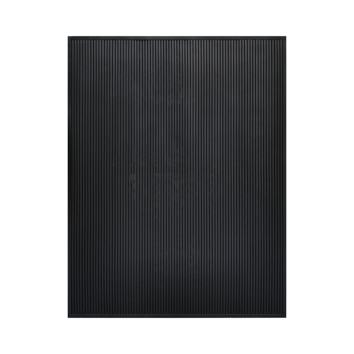 Rangehoodmaster Luxury Black Box Stainless Steel Kitchen Range Hood with Ribs