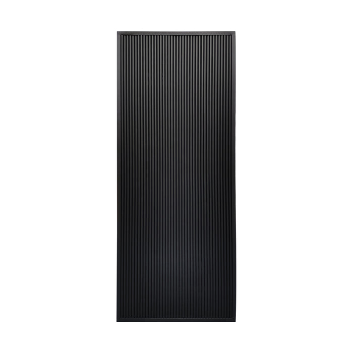 Rangehoodmaster Luxury Black Box Stainless Steel Kitchen Range Hood with Ribs