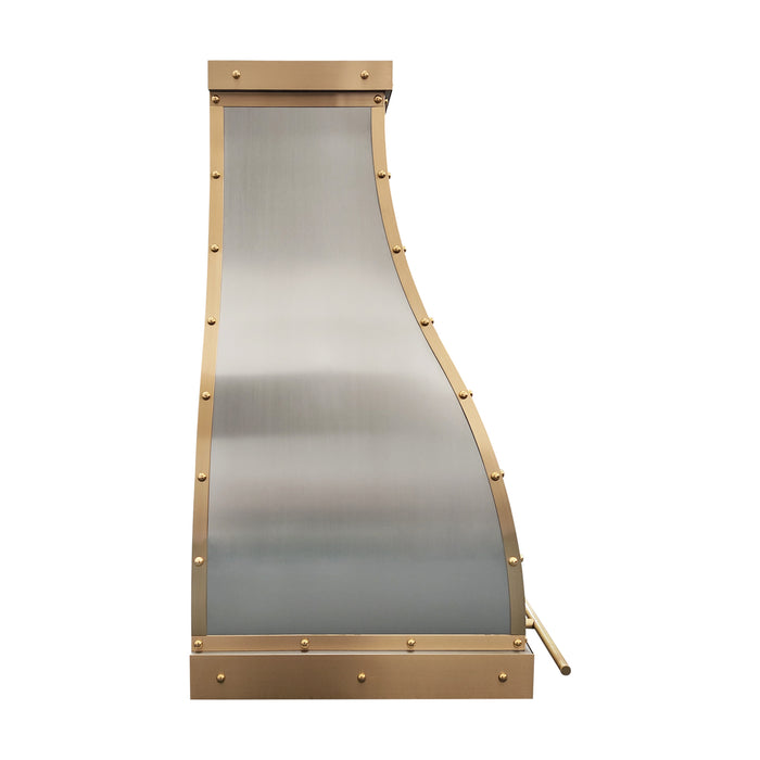 Rangehoodmaster S-curve custom kitchen range hood