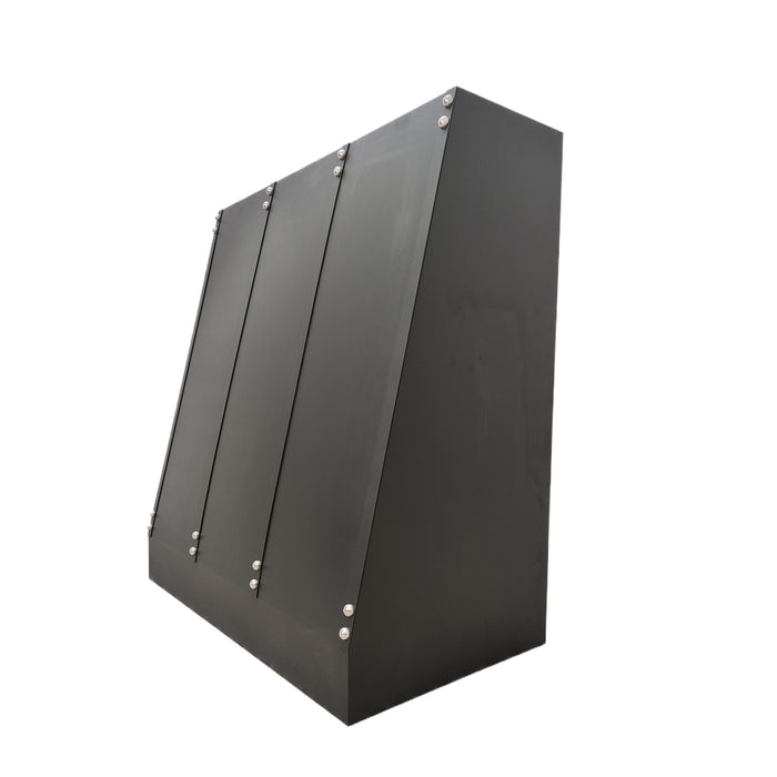 Rangehoodmaster angle stainless steel range hood