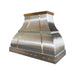 Rangehoodmaster bell shape custom range hood with strap & rivets