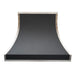 Rangehoodmaster black stainless steel range hood
