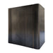 rangehoodmaster box shape brushed gray stainless steel range hood