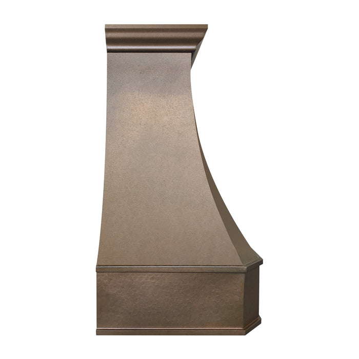 Rangehoodmaster kitchen copper range hood with apron