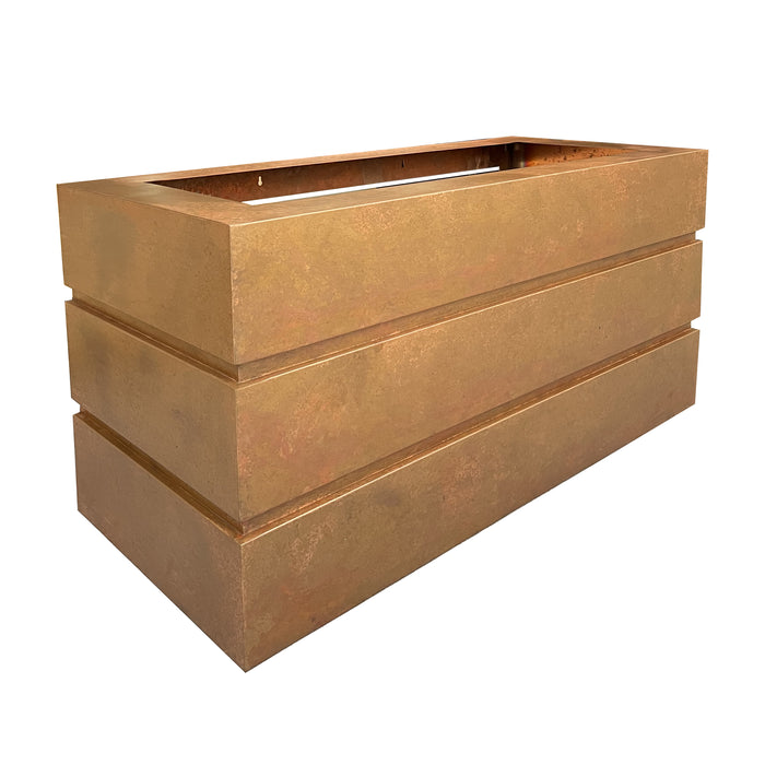 box shape copper range hood