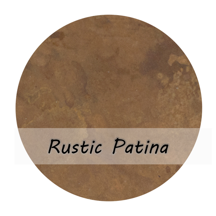 Copper Sample  Rustic Patina Smooth Texture