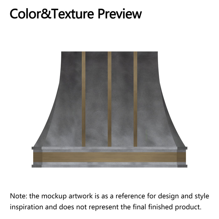 RHM Custom Metal Range Hood for Hannah's Project